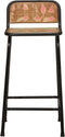 vidaXL - Barkrukken - 2 - st - 46x35,5x80 - cm - massief - gerecycled - hout