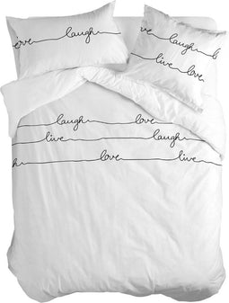 Noorse hoes HappyFriday Blanc Live Multicolour 140 x 200 cm
