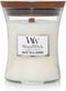 WoodWick Hourglass Medium Geurkaars - White Tea & Jasmine - 60 branduren