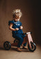 Kinderfeets Tiny Tot - 2-in-1 houten loopfiets & driewieler - Voor peuters 12-24 maanden - Koraal roze