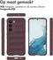 imoshion Hoesje - Geschikt voor Samsung Galaxy S23 Plus - EasyGrip Backcover - Aubergine