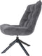 Fauteuil Dorus Adore Velvet - Dark Grey 10