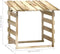 vidaXL - Pergola - met - dak - 100x90x100 - cm - geïmpregneerd - grenenhout