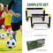 Umbro Voetbaldoel - Voetbaldoeltjes Set van 2 - Opvouwbaar - Zwart/Geel (2 stuks)