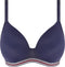 Freya Wild Demi Beha - Voorgevormd - Diepe halslijn - Blauw