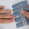LAUED Nagelstickers - Nail Wraps - 16 Extreem Dunne Nagellak Stickers - Manicure Nail Art Folie - Modern Sky