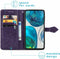iMoshion Hoesje Geschikt voor Sony Xperia 10 IV Hoesje Met Pasjeshouder - iMoshion Mandala Bookcase - Paars