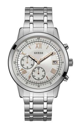 Guess Summit W1001G1 Horloge - Staal - Zilverkleurig - Ø 44 mm