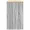vidaXL - Garagekast - 60x51x85 - cm - massief - grenenhout - grijs - sonoma