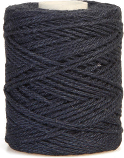Bouhon macramétouw 50 g, ca. 65 m, dikte: 1 mm, donkerblauw