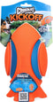 Chuckit! Kickoff – Hondenspeelgoed – Apporteerspeelgoed - Hondenbal – Duurzaam rubber – Oranje – 12 x 28 x 15 cm