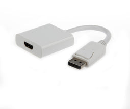Gembird A-DPM-HDMIF-002-W - Mini DisplayPort naar VGA adapter - Plug & play - Wit