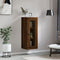 vidaXL - Hangkast - 34,5x34x90 - cm - bruin - eikenkleur
