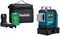 Makita SK700GD - Laserlijn 360° - Groen - Zonder accu's en lader (in doos met tas)