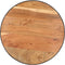 vidaXL - Salontafel - 68x68x36 - cm - massief - acaciahout - zwart