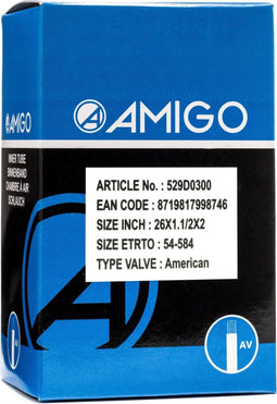AMIGO Binnenband - 26 inch - ETRTO 54-584 - Autoventiel
