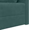 vidaXL - Vloersofa - Bed - 2-in-1 - Donkergroen - 213x144x60 - cm