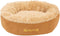 Scruffs Cosy donutmand - Ronde kattenmand met pluche ligvlak - Ø 45 cm - Caramel Brown