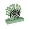 Steun voor anti-muggen spiralen Versa Groen Metaal 5 x 17 x 17 cm Boomstructuur