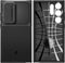 Spigen Optik Armor (Galaxy S24 Ultra) - Hybride bescherming - Snap Lens Protection - Zwart