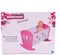 My Beautiful Dollsroom Houten Poppenbed 49x37x35 cm Roze/Wit