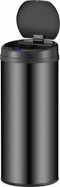 Automatische Prullenbak - Sensorprullenbak - 50 Liter - Zwart - Rond