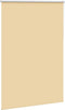 vidaXL - Rolgordijn - verduisterend - 115x150 - cm - stofbreedte - 110,7 - cm - beige