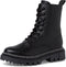 Tamaris 1-25276-41-003 - Dames enkellaars - Comfort voering blokhak - Zwart