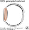imoshion Siliconen sport bandje - Geschikt voor Fitbit Versa Lite, Versa 2 - Wit - One Size