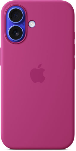 Apple Silicone Back Cover - iPhone 16 - MagSafe - Roze