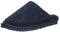 Warmbat Classic - Heren Sloffen - Suède - Donkerblauw - Maat 44