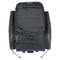 Basil Move - Bagagedragertas MIK - 10-26 Liter - Gerecycled materiaal - Zwart - Waterafstotend - Reflectiedetails