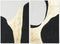 Schilderij Home ESPRIT Abstract Stads 60 x 3 x 90 cm (2 Stuks)