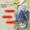 New Looxs ® Odense Double - Fietstassen Dubbel - Bevestiging met Riempjes - Geschikt voor Elektrische Fietsen - 39 Liter - Donkerblauw