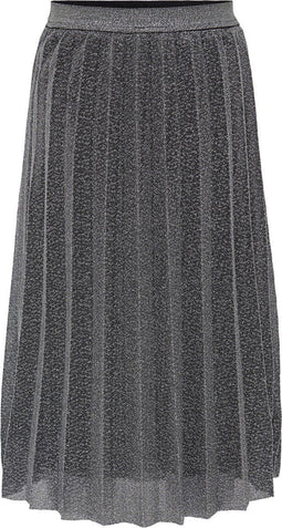 KIDS ONLY KONDANIELLE - Rok - Glitter - Zwart (110/116)