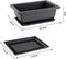 Bonsai Oefenpotten Set - 6 Hoogwaardige Kunststof Potten met Dienbladen | Perfect voor Beginners & E