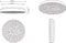 Reality - LED Plafondlamp - 22W - RGB - Afstandsbediening - Wit