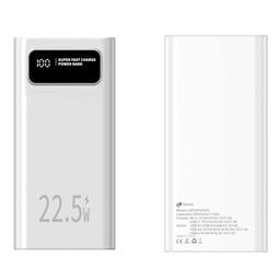 LEOTEC LEPOW30W22W - Powerbank 30000 mAh 22,5 W - Wit