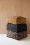 Oh my Gee Poef black copper 60cm