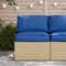 vidaXL - Zitkussen - Koninklijk - Blauw - 80x80x12 - cm - van - Oxford - Stof