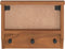 vidaXL - Wandkapstok - SANDNES - 45x12x35 - cm - massief - grenenhout