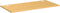 Bureaublad 100x50x1,5 cm bamboe