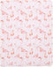 Tablet Hoes Geschikt voor iPad 2 (2011) 9.7 inch /iPad 3 (2012) 9.7 inch / iPad 4 (2012) 9.7 inch - 360° Draaibare Design Bookcase - Wit / Roze /Flamingo