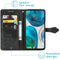 iMoshion Hoesje Geschikt voor Motorola Moto G82 / Moto G52 Hoesje Met Pasjeshouder - iMoshion Mandala Bookcase - Zwart