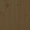 vidaXL - Hoofdbord - 126x4x100 - cm - massief - grenenhout - honingbruin