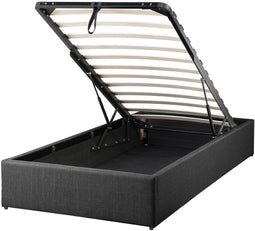 Beliani DINAN - Kinderbed - Grijs - Kunststof