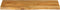 vidaXL - Tafelblad - met - natuurlijke - rand - 90x40x2,5 - cm - massief - mangohout