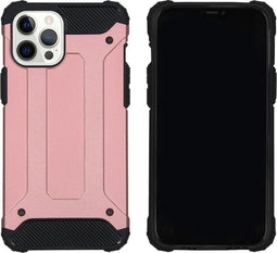iMoshion Hoesje Geschikt voor iPhone 12 Pro Max Hoesje - iMoshion Rugged Xtreme Backcover - Rosé