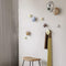 Muuto - The Dots - Kapstok - Walnoot - Set van 5