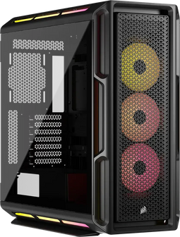 Corsair 5000T (2025) - Tower - Aurora RGB-verlichting en iCUE LINK-ventilatoren - Zwart